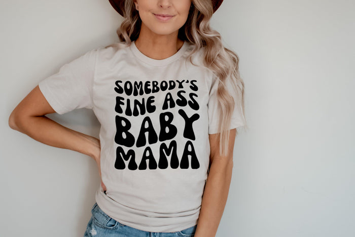 Fine ass BABY MAMA - Black Powder Boutique