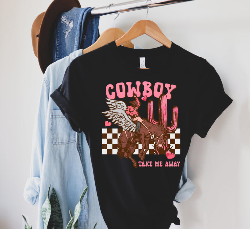 Cowboy Take Me Away Valentine - Black Powder Boutique