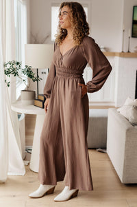 Wandering Vista Wide Leg Jumpsuit - Black Powder Boutique