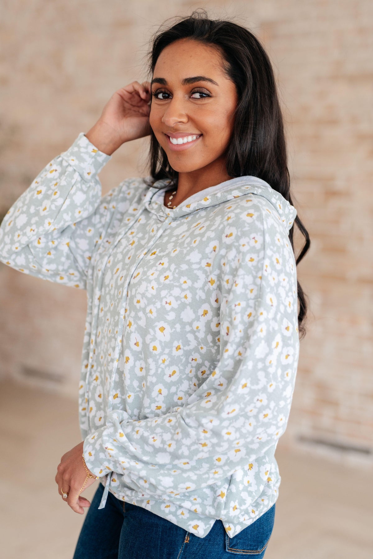 A Touch of Pollen Pullover Sweater - Black Powder Boutique