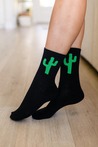 Sweet Socks Cactus - Black Powder Boutique