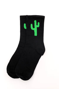 Sweet Socks Cactus - Black Powder Boutique