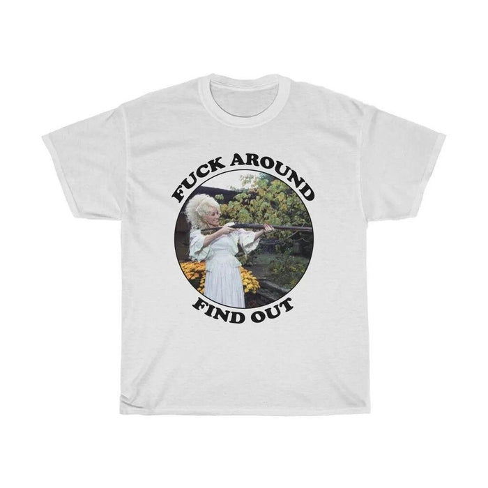 Dolly - Fuck Around and Find Out Graphic Tee - Black Powder Boutique